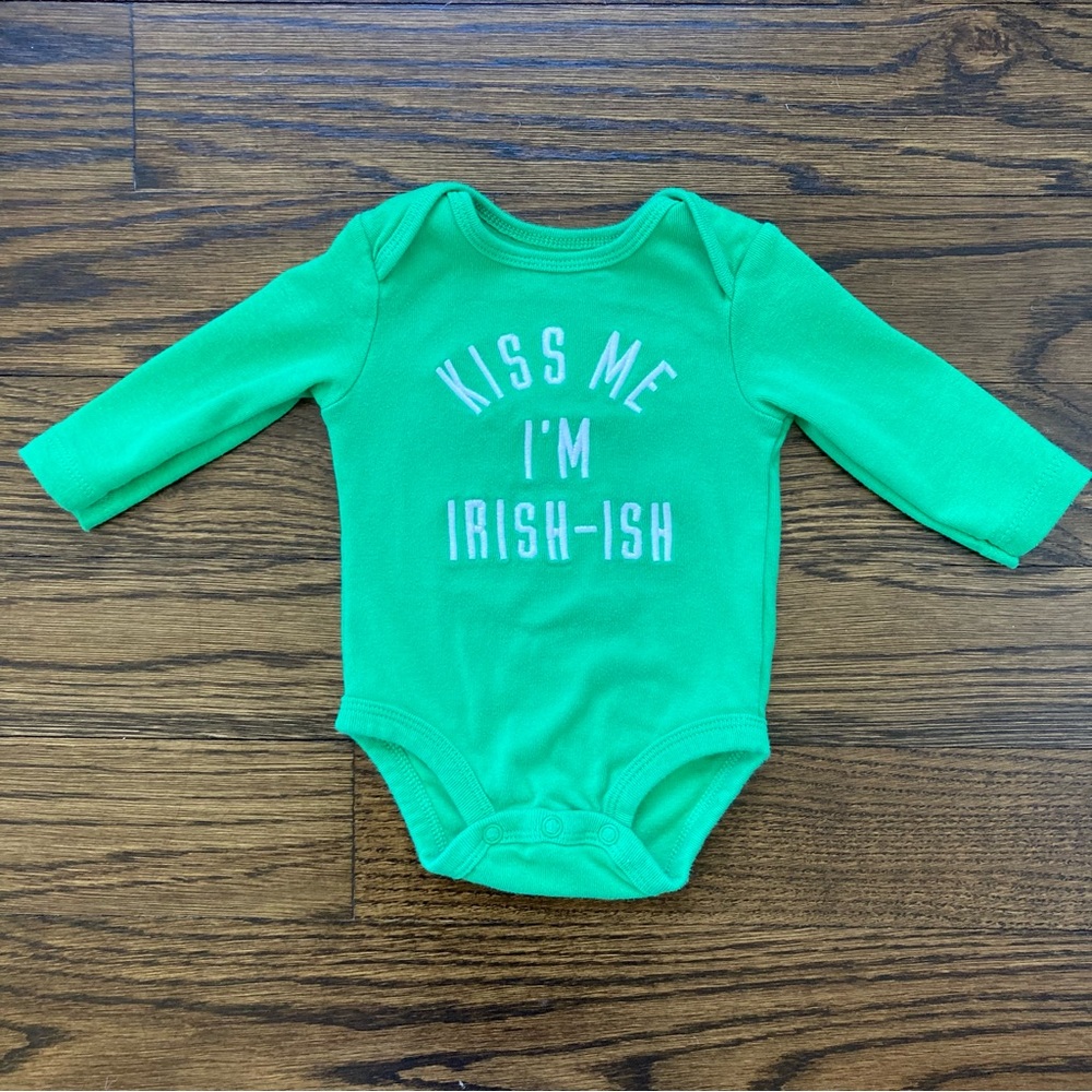 St. Patrick’s Day Onesie, 3M